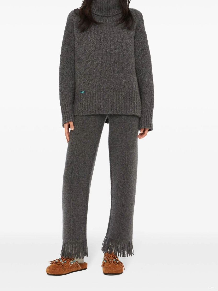 Affordable roll-neck jumper Women Alanui logo-tag 0717